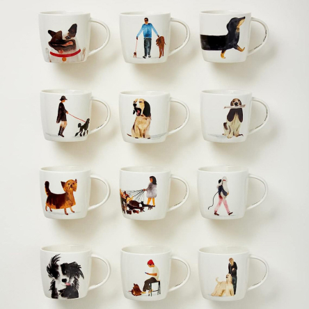DX1064 Кружка BEST FURRY FRIENDS The Mail, фарфор, 400 мл - 3