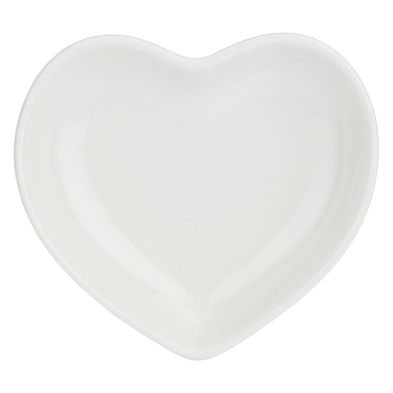P002000707 Мисочка для джема HEART La Porcellana Bianca CUPIDO, фарфор, диам. 7,5 см - 1