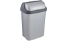 Контейнер для сміття Keeeper ROLLTOP 10л срібло (КЕЕ-0453.1) - 1