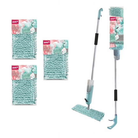 Комплект для уборки YORK плоский с распылителем ДУАЛ СПЛЭШ (YR-8175) - 2 Комплект для уборки YORK плоский с распылителем ДУАЛ СПЛЭШ (YR-8175) - 2