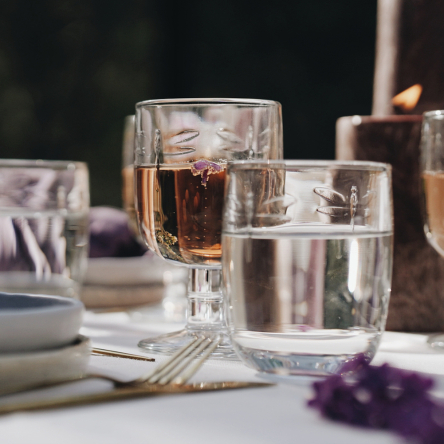 Склянка для води La Rochere Libellules, h 10,2 см, 0,28 л - 3