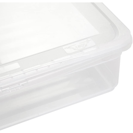 Ящик для зберігання Keeeper BASIXX з кришкою прозорий 9 л (КЕЕ-0591) - 5