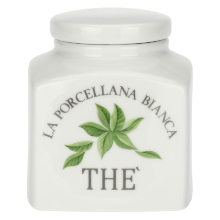 P0126500TH Банка для чаю La Porcellana Bianca CONSERVA, порцеляна, 0,5 л - 1