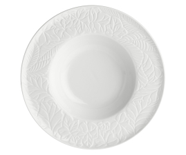 P004300002 Тарелка суповая La Porcellana Bianca BOSCO, фарфор, диам. 20 см
