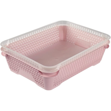 Ящик для зберігання Keeeper Jonas А-5 рожевий (КЕЕ-368.1) - 4 Ящик для зберігання Keeeper Jonas А-5 рожевий (КЕЕ-368.1) - 4
