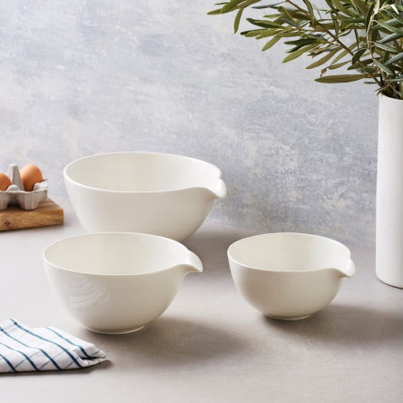 IA0108 Миска для змішування WHITE BASICS ROUND, порцелянова, діам. 21 см, 1250 мл - 2 IA0108 Миска для змішування WHITE BASICS ROUND, порцелянова, діам. 21 см, 1250 мл - 2