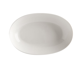 AX0394 Блюдо серверная WHITE BASICS ROUND, фарфоровая, 30 х 22 см