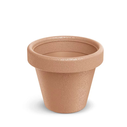 Горщик для квітів Prosperplast Origina 40х40х33см круглий світло-цегляний (57506-736) - 1