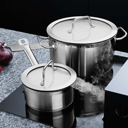 Набір посуду BergHOFF ESSENTIALS HOTEL DOWNDRAFT 7 предметів (1132008) - 6 Набір посуду BergHOFF ESSENTIALS HOTEL DOWNDRAFT 7 предметів (1132008) - 6