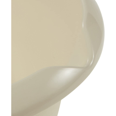 Миска пластикова Keeeper з відливом кремова 3.5л (KEE-0553.3) - 4