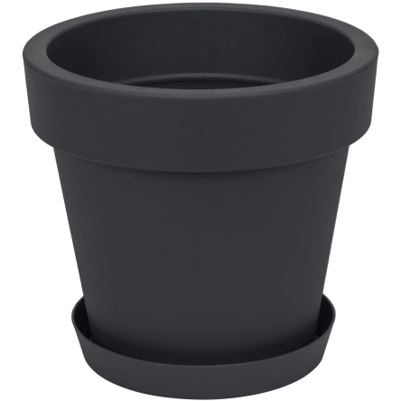Горщик для квітів Prosperplast LOFLY 16х14.5см антрацит (70710-433) - 2