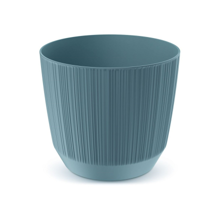 Горщик для квітів Prosperplast RYFO 10.7х10.7х9.1см круглий блакитний (83088-5415) - 1 Горщик для квітів Prosperplast RYFO 10.7х10.7х9.1см круглий блакитний (83088-5415) - 1