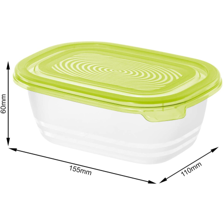 Контейнер пластиковый Rotho SUNSHINE для хранения продуктов 0.5л( RTH-17233) - 2