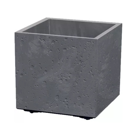 Горшок для цветов Prosperplast Sierra Square Beton Effect 28.8х28.8х29см квадратный, маренго (82849-425) - 1 Горшок для цветов Prosperplast Sierra Square Beton Effect 28.8х28.8х29см квадратный, маренго (82849-425) - 1