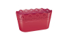 Горшок для цветов Prosperplast LACE28.5х13.5х15.5см малиновый (78979-207) - 1 Горшок для цветов Prosperplast LACE28.5х13.5х15.5см малиновый (78979-207) - 1