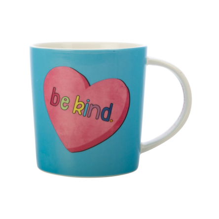 DX1074 Кухоль BE KIND Be Kind, порцеляна, 380 мл - 1 DX1074 Кухоль BE KIND Be Kind, порцеляна, 380 мл - 1
