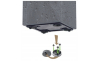 Горшок для цветов Prosperplast Sierra Square Beton Effect 28.8х28.8х29см квадратный, маренго (82849-425) - 2 Горшок для цветов Prosperplast Sierra Square Beton Effect 28.8х28.8х29см квадратный, маренго (82849-425) - 2