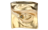 Ваза Rituali Domestici AUGUSTO EYE GOLD, кераміка, 15,5 х 9 х 11 см - 1
