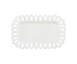 U10152046A83 Поднос прямоугольный La Porcellana Bianca GIULIETTA, 31 х 22 см