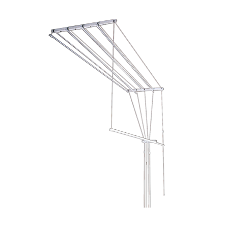 Сушарка стельова SNB для білизни 1.30м 5 мотузок (SNB-92104) - 1