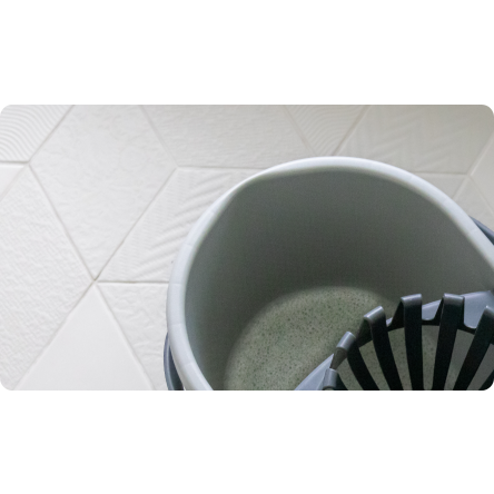 Відро YORK Eco Ego 13л прямокутне + круглий вичавник CIRCULAR (YR-7027) - 9 Відро YORK Eco Ego 13л прямокутне + круглий вичавник CIRCULAR (YR-7027) - 9