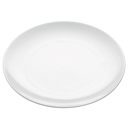 P1127 Тарілка обідня WHITE BASICS ROUND порцелянова, діам. 27,5 см - 1 P1127 Тарілка обідня WHITE BASICS ROUND порцелянова, діам. 27,5 см - 1