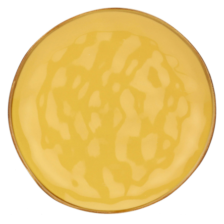 Тарілка для салата Rose&amp;Tulipani Milano CONCERTO OCRA, керамограніт, охра, діам. 20 см - 1