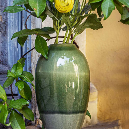 Ваза Rituali Domestici NUANCE, керамика, желтая, диам. 15 см, выс. 25,5 см - 3 Ваза Rituali Domestici NUANCE, керамика, желтая, диам. 15 см, выс. 25,5 см - 3