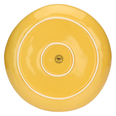 Тарілка для салата Rose&amp;Tulipani Milano CONCERTO OCRA, керамограніт, охра, діам. 20 см - 5