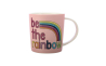 DX1072 Кружка BE KIND Be the Rainbow, фарфор, 380 мл - 1 DX1072 Кружка BE KIND Be the Rainbow, фарфор, 380 мл - 1