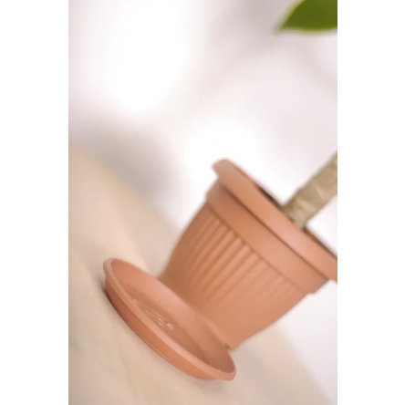 Подставка Prosperplast ТERRA 29х29х3.8см терракотовая (14248) - 2