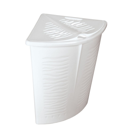 Кошик для білизни кутовий BRANQ 45л білий (1402.4) - 1