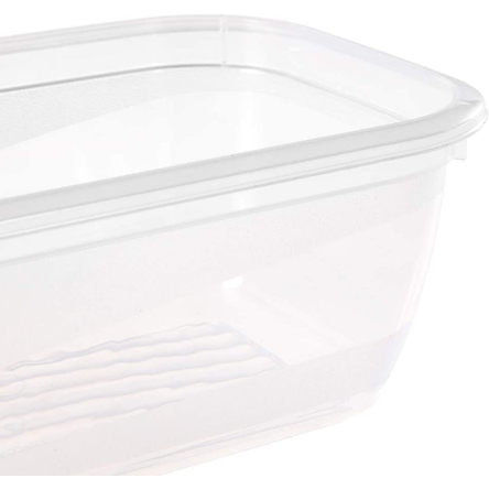 Комплект ємностей для мікрохвильової печі Keeeper Fredo Fresh прямокутний 5х0.5л (KEE-672) - 5