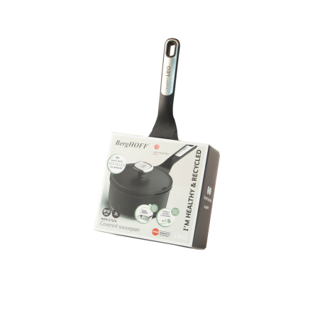 Ковш с антипригарным покрытием BergHOFF LEO PHANTOM диаметр 18см, 2л (3950574) - 2