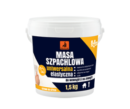 Шпаклівка універсальна еластична 1.5кг (DRG-53855)