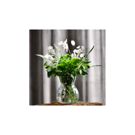 Кількість: Ваза CASUAL h19 см, оптична (KROS-926704) - 2 Кількість: Ваза CASUAL h19 см, оптична (KROS-926704) - 2