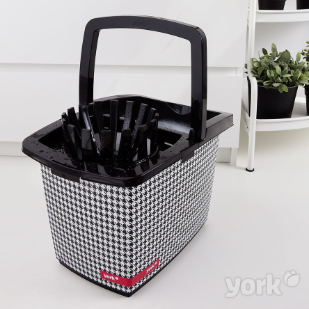 Ведро МОП YORK 15л прямоугольное+выжиматель PEPITA (YR-7004-2) - 3