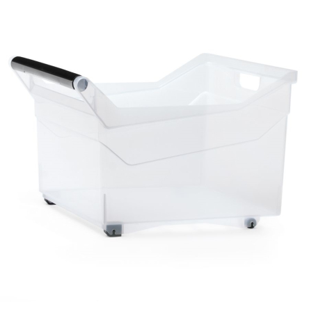 Ящик для хранения Prosperplast NUK5L с ручкой на колесах 38х37.9х25.6см (81796) - 1