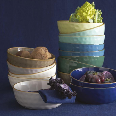 Миска для салата Rose&amp;Tulipani Milano CONCERTO AVORIO, керамограніт, кремовий, діам. 20 см - 2