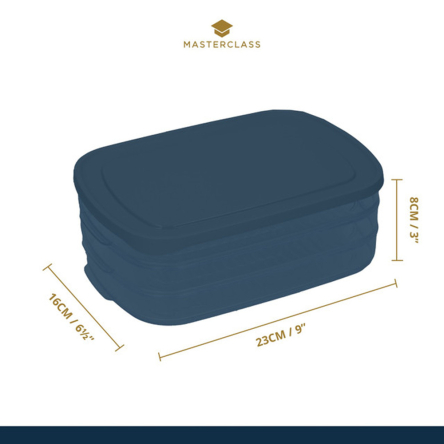 Контейнер для нарезки Kitchen Craft MASTERCLASS, трехуровневый, пластик, 23,1 x 16,3 x 7,7 см - 6