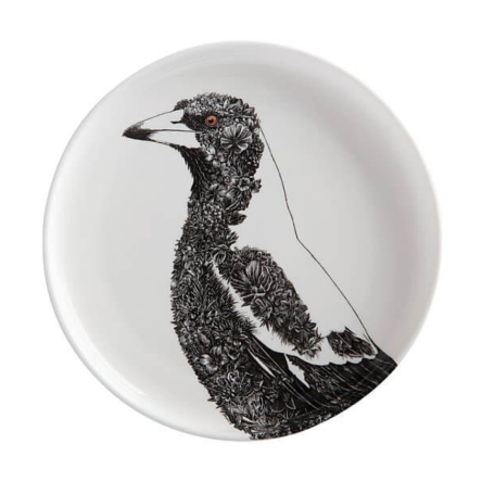 DX0593 Тарелка обеденная Magpie MARINI FERLAZZO фарфоровая, диам. 20 см - 1