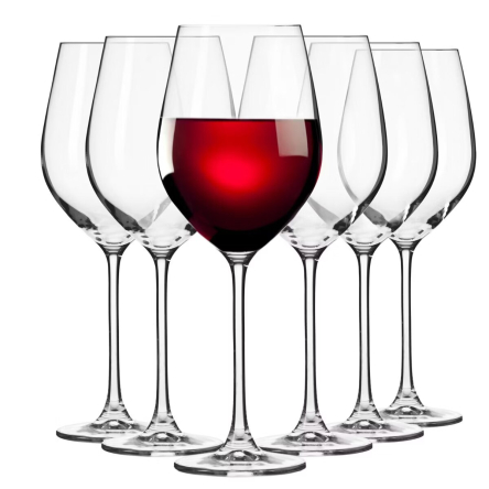 Набір келихів для води SPLENDOUR 500мл х 6шт. (KROS-787398) - 5