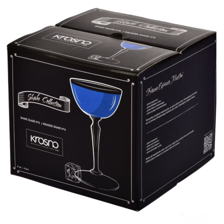 Набор бокалов для мартини SHAKE 140млх4 шт (KROS-912592) - 4