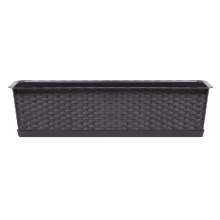 Балконный ящик Prosperplast RATOLLA 49.2х17.2х17.4см коричневый (76964-440) - 1