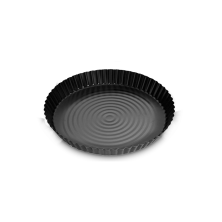 Форма SNB антипригарная черная для выпечки пиццы 20см (SNB-99028) - 3