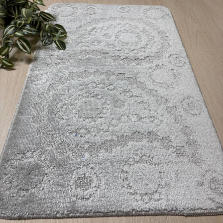 Набір килимків TM Bravira серія Classik (55х90, 45х55см) світло-сірий L.Grey, поліпропілен (CLT09-191) - 2