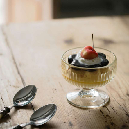 Креманка La Rochere Tahiti прозрачная, h 8,2 см, 0,23 л - 4