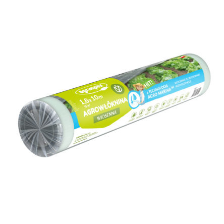 Зимнее защитное агроволокно, мининрол 1.6х20 (Agro-E0036) - 2