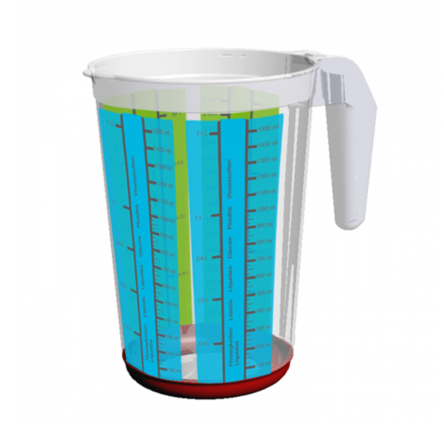 Емкость мерная кухонная Keeeper Dеluxe 1.5л (KEE-1888) - 1