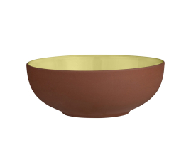 LM0027 Миска для мюслі SIENNA жовта, кераміка, діам. 15 см, 580 мл